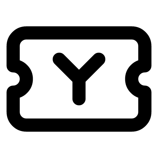 Token scope icon — A ticket with a funnel on it — what this token is allowed to reach, and no more