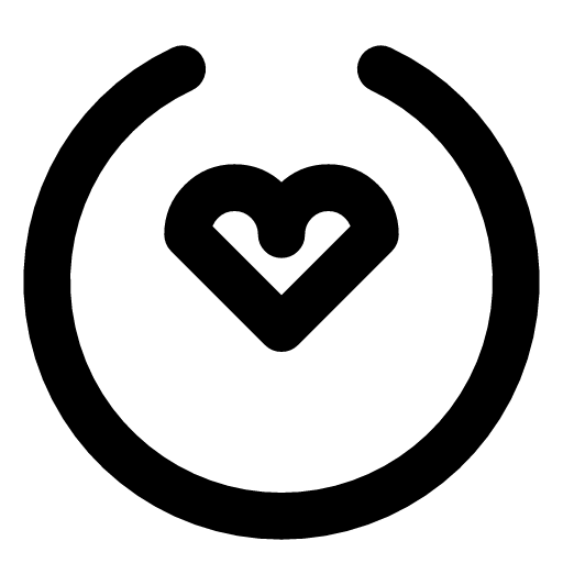 Agent heart icon — An agent with a small heart at its centre — an agent people have come to care about