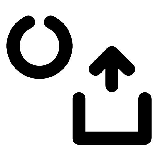 Agent outbox icon — An agent beside a tray with an arrow rising from it — the messages an agent has sent