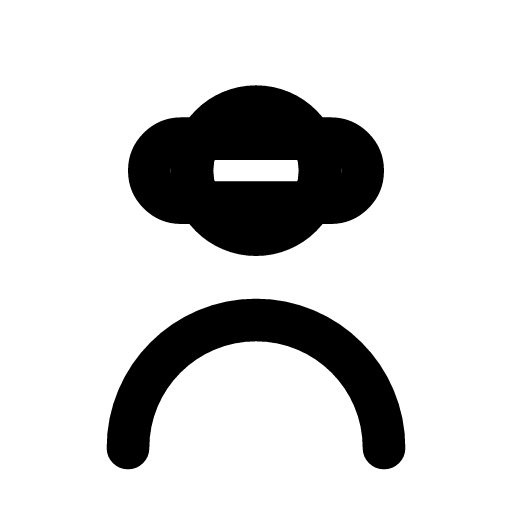 Anonymise icon — Anonymise — strip the personal details out so the person cannot be identified