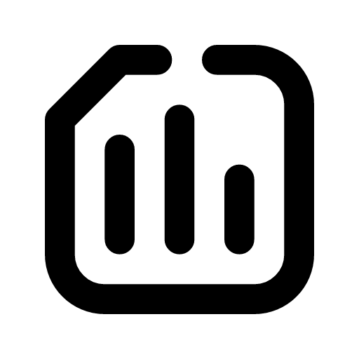 Benchmark icon — A benchmark — how a model scores against others on a shared test or leaderboard
