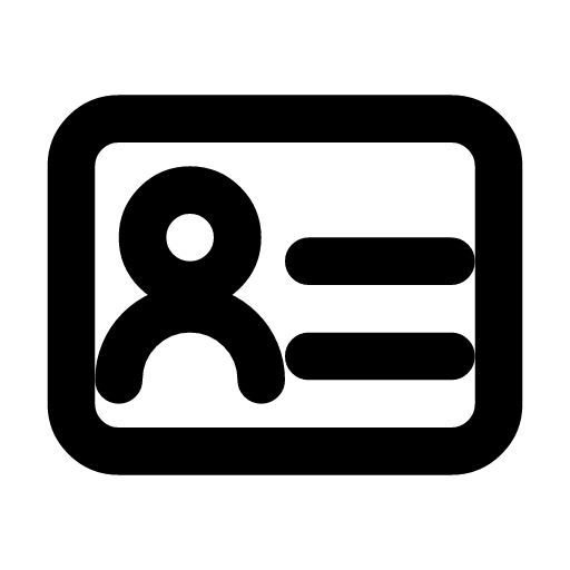 Bio icon — The few lines beside the picture