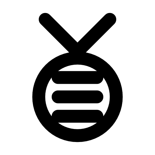 Bronze icon — The third one, marked with three