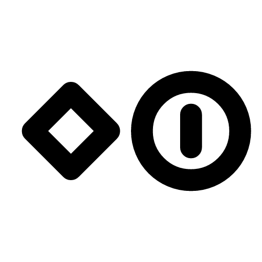 Cheap model icon — A small model core beside a coin — the inexpensive model you route easy requests to