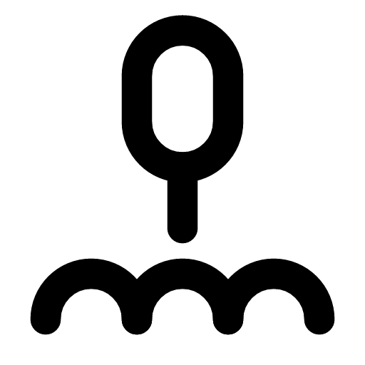 Concert icon — Heads in front of the stage