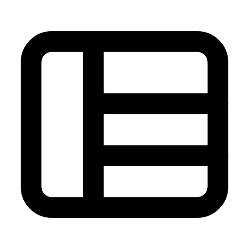 Data mart icon — A data mart — one team's slice of the warehouse, shaped for the questions they ask