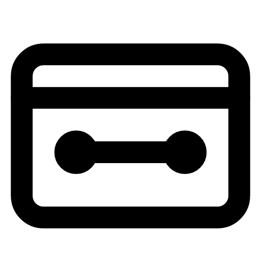 Date range icon — A date range — from one day to another, a period between two dates
