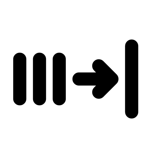 Debounce icon — Debounce — many rapid firings collapsed into one once things settle