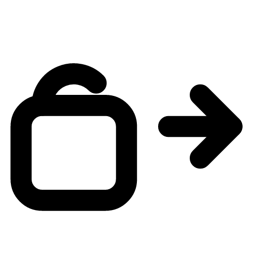 Decrypt icon — Decrypt — open encrypted data back up into plain text with the key