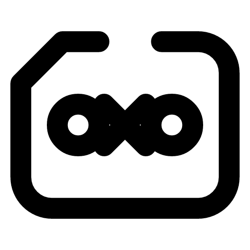 Dependency confusion icon — The wide machine with two packages and a cross between them — the public one picked over the private one