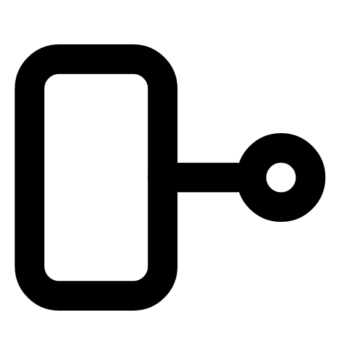 Edge node icon — An edge node — a machine out where the users are, a point of presence