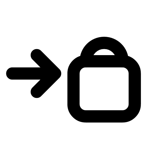 Encrypt icon — Encrypt — lock data up with a cipher so only the key holder can read it