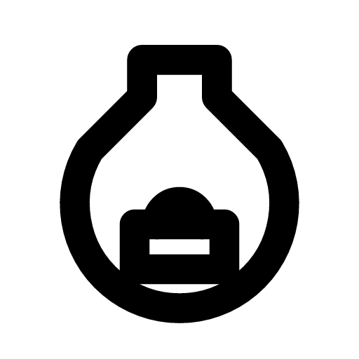 Escrow account icon — The money bag with a padlock in it — money held until both sides deliver