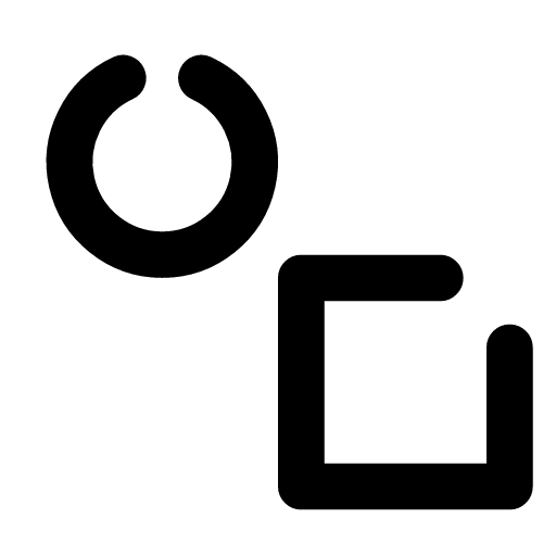 File agent icon — An agent beside a document — an agent that reads, writes and organises files