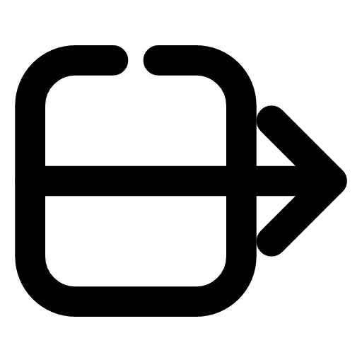 Gateway icon — A gateway — the one way in, the entry point through which requests pass