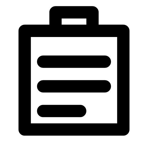 Guest list icon — The names on the board