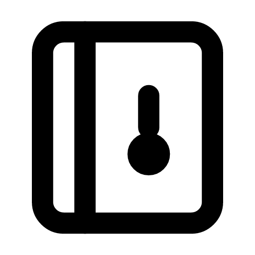 Incident report icon — The book with an exclamation on its page — what happened, written down