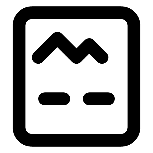 Listing draft icon — The listing with a broken line — half written, not yet up