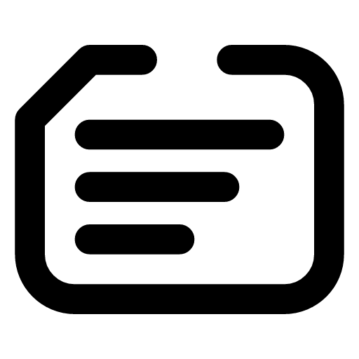 LLM icon — A large language model — the generative AI system behind chat, completion and reasoning