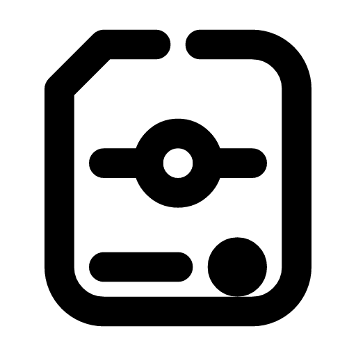 Proxy icon — The rack with a relay point on a wire — a server that passes calls on to another