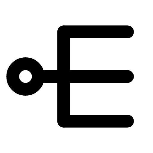 Multicast icon — Multicast — sent once and delivered to everyone who asked for it