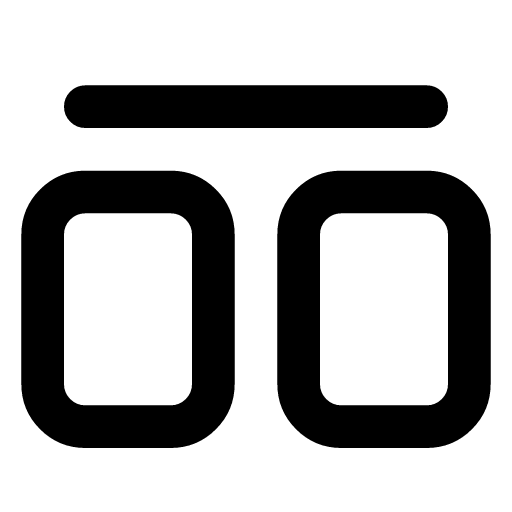 Cluster namespace icon — A cluster namespace — one name that spans many machines in a fleet