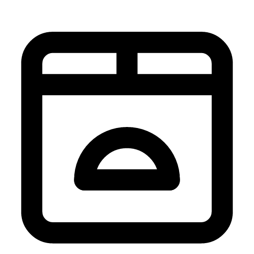 Parcel weight icon — The parcel with a weight under the lid — how heavy it is, for the price