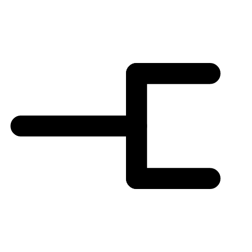 Parser icon — A parser — text going in, a structured tree coming out the other side