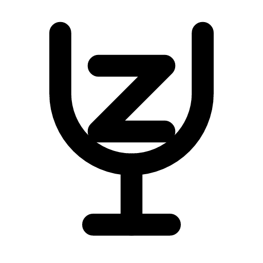 Paused goal icon — A trophy with a Z in its bowl — a goal put on hold for now, paused until later