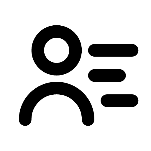 PII icon — PII — personally identifying data, information that is somebody