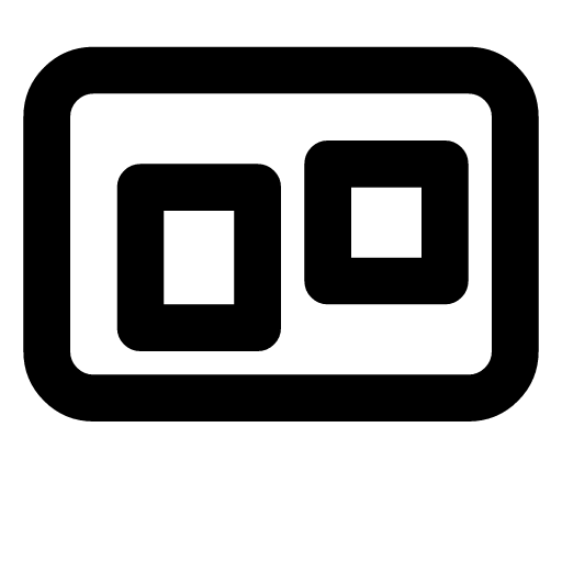 Pin board icon — The board with notes pinned to it