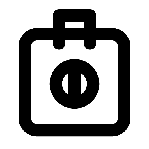 Purchase order icon — A clipboard with a coin on it — the order the shop places, and pays for
