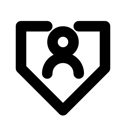 Role-based access icon — Role-based access control — what a kind of person may do, granted by role