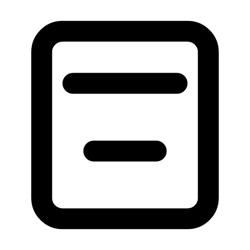 Remove policy icon — A policy sheet with a minus — take a policy away from the set