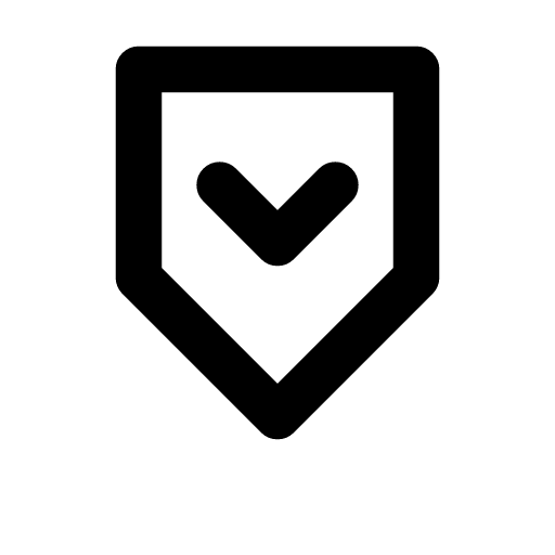 Route marker icon — The marker that says which way the path goes