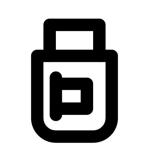 Savings goal icon — A jar with a flag in it — the amount aimed at