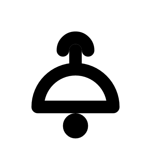 Bell icon — The bell that ends the lesson