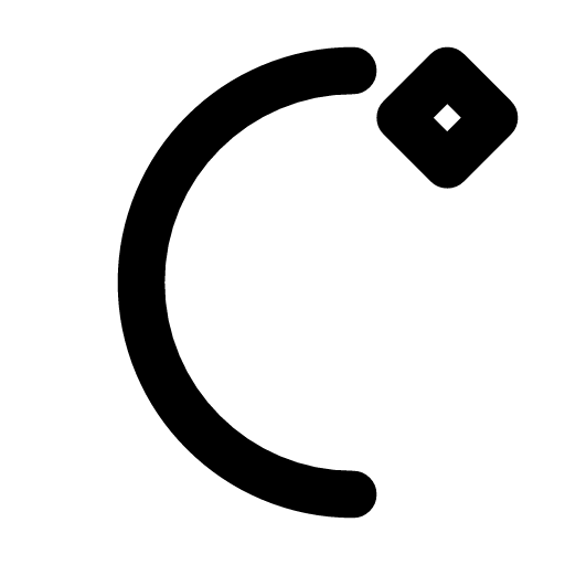 Sleep icon — The night with a star out