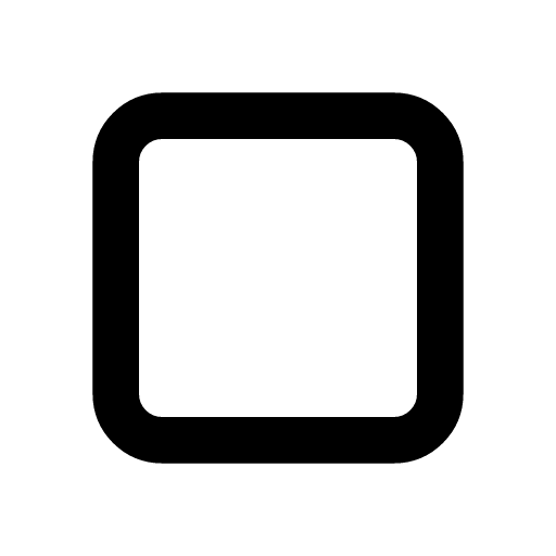 Stop icon — Stop — end it now, halt playback or cancel a running process