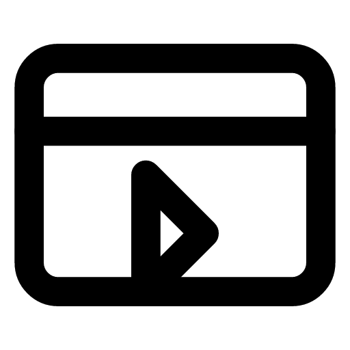 Stored procedure icon — A stored procedure — logic that lives in the database and runs there
