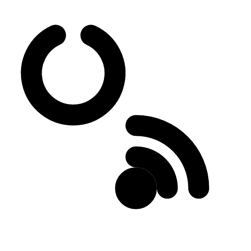 Subscribe agent icon — A subscribe agent — wake me when something changes, an agent listening to a feed