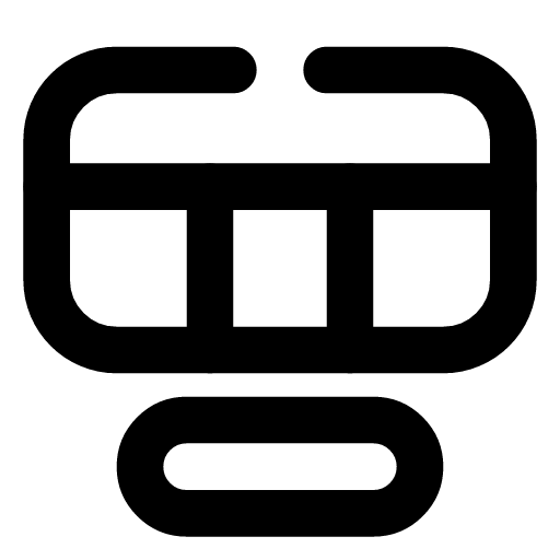 Table extract icon — Table extract — the table found inside a page, pulled out whole with its rows