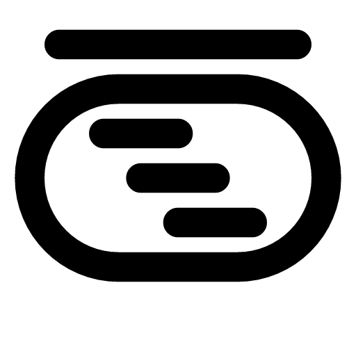 Trace waterfall icon — A span bar with three staggered bars inside — the spans of one trace laid out in time